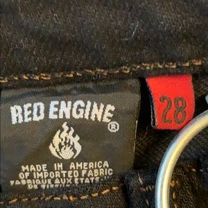 Red Engine black jeans